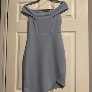 Charolette Russe off the shoulder dress